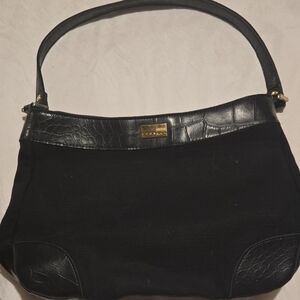 April Cornell Elegant Black Shoulder Bag
